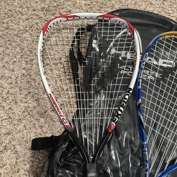 HEAD Ti BLAST Titanium Technology Total Racquetball Pack‎ 2 Rackets - Picture 4 of 6